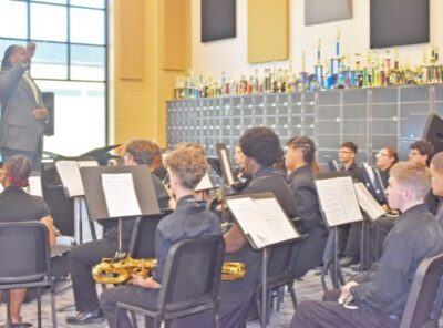 Trustees meet in new GHS fine arts room